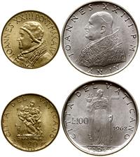 zestaw 2 monet 1962, Rzym, w skłąd zestawu wchod