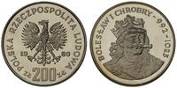 200 złotych 1980, Warszawa, Bolesław I Chrobry, 