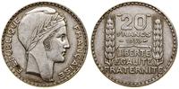 20 franków 1938, Paryż, srebro próby "680" 19.94