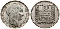 10 franków 1931, Paryż, srebro próby "680" 9.96 