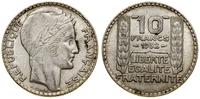 10 franków 1932, Paryż, srebro próby "680" 9.95 