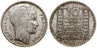 10 franków 1938, Paryż, srebro próby "680" 9.96 