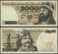 2.000 złotych 1.05.1977, seria E, numeracja 2296