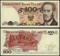 100 złotych 1.06.1979, seria EU, numeracja 05502