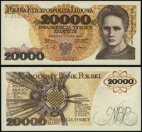 20.000 złotych 1.02.1989, seria P, numeracja 075