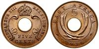 5 centów 1936 KN, Birmingham, brąz, KM 23