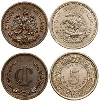 Meksyk, zestaw 2 monet, 1937