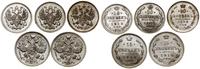 zestaw 5 monet, Petersburg, w skład zestawu wcho