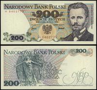 200 złotych 25.05.1976, seria H, numeracja 84027