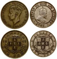 lot 2 monet, 1/2 pensa 1906 oraz 1 pens 1945, mi