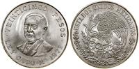 25 peso 1972, Meksyk, srebro próby 720, 22.59 g,