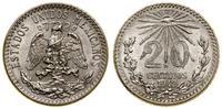 20 centavo 1942, Meksyk, srebro próby 720, piękn
