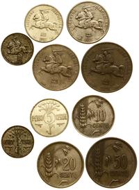 lot 5 monet, 1 cent 1925, 5 centów 1925, 10 cent