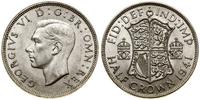 1/2 korony 1941, Londyn, srebro próby 500, 14.14