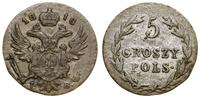 Polska, 5 groszy, 1818 IB