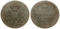 Polska, 3 grosze, 1816 B
