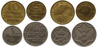 zestaw monet, 5 i 10 fenigów 1923 Berlin, 5 i 10