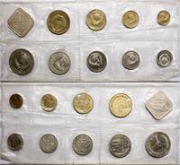 zestaw monet z roku 1988, Moskwa, razem 9 sztuk 