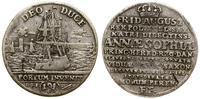 grosz 1717 IGS, Drezno, moneta wybita dla upamię