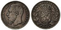 5 franków 1873, patyna, KM 24