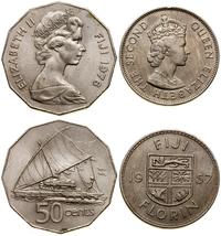 zestaw 5 monet, w zestawie: 3 pensy 1961, 6 pens
