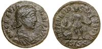 follis 378–383, Siscia, Aw: Popiersie cesarza w 