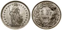 1 frank 1911, Berno, piękne, HMZ 2-1204
