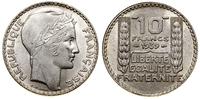 10 franków 1939, Paryż, srebro próby "680" 10.04
