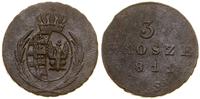 3 grosze 1811 IS, Warszawa, Iger KW.11.1.a, Kahn