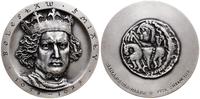 Polska, medal z serii królewskiej chełmskiego oddziału PTTK – Bolesław Śmiały, 1991