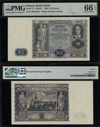 20 złotych 11.11.1936, seria CI, numeracja 67785