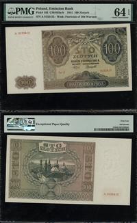 100 złotych 1.08.1941, seria A, numeracja 915241