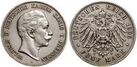 5 marek 1906 A, Berlin, moneta czyszczona, AKS 1