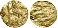 dukat 1607, złoto, 3.43 g, moneta gięta i przedz