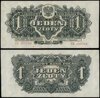 1 złoty 1944, w klauzuli "OBOWIĄZKOWYM", seria E