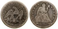 1/4 dolara 1853, Filadelfia, typ Seated Liberty,