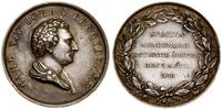 Szwecja, medal - 50. rocznica powstania Akademii Szwedzkiej, 1836