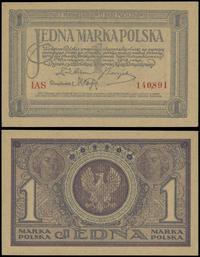 1 marka polska 17.05.1919, seria IAS, numeracja 