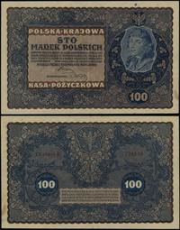 100 marek polskich 23.08.1919, seria IB-L, numer