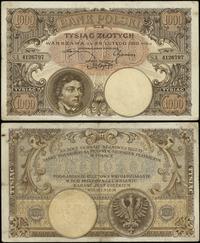 1.000 złotych 28.02.1919, seria A, numeracja 412