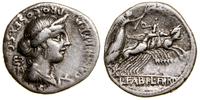 denar 82–81 pne, Rzym, Aw: Głowa kobiety w prawo