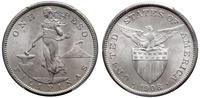 1 peso 1908 S, San Francisco, srebro próby "800"