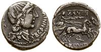 denar 82-81 pne, Północne Włochy lub Hiszpania, 