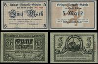 Niemcy, zestaw 4 notgeldów z różnych miast