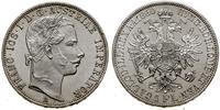 floren 1860 A, Wiedeń, piękna moneta w plastikow