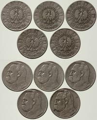 Zestaw 5 monet 2 złote 1934, Warszawa, Józef Pił