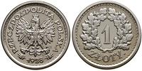 Polska, 1 złoty - REPLIKA, 1928