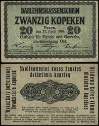 20 kopiejek 17.04.1916, Poznań, bez oznaczenia s
