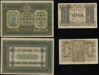 Włochy, zestaw 2 włoskich banknotów