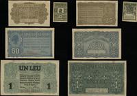 zestaw 4 rumuńskich banknotów, w zestawie: 10 ba